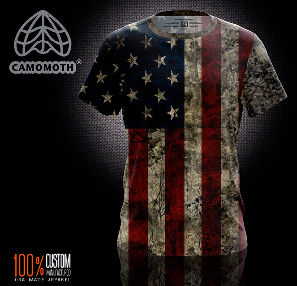 Men's Camomoth® Short Sleeve Ol’ Glory