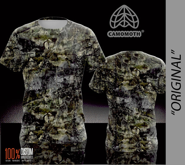 Men's Camomoth® Short Sleeve T-Shirt in Original Camomoth® Green