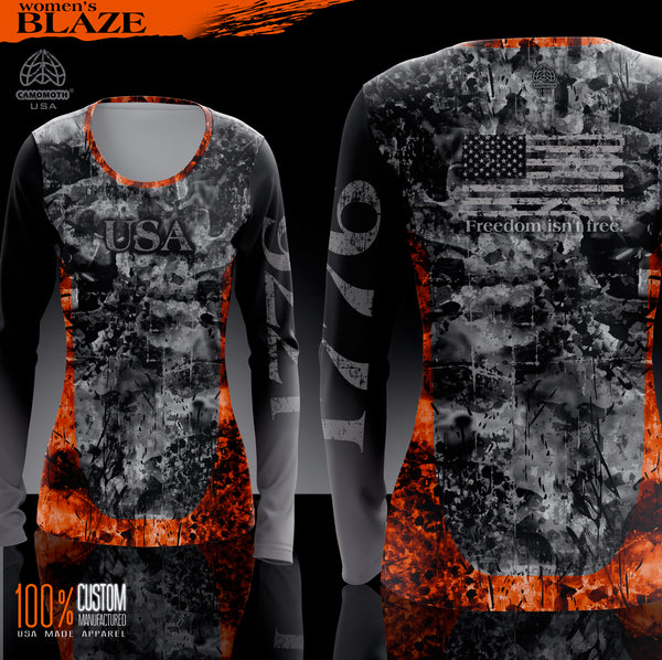 6. Ladies Camomoth® Blaze Shirt